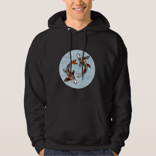 Koi Fish In Water Hoodie