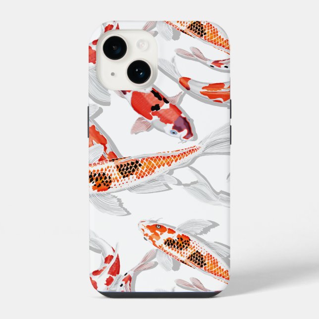 Koi fish iPhone case (Back)