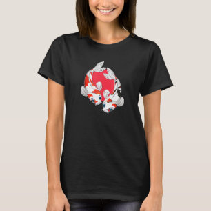 Koi Fish Japanese Carp Japan Style Tropical Animal T-Shirt