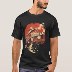 Koi Fish Japanese Koi Carp Fish Nishikigoi Fish As T-Shirt