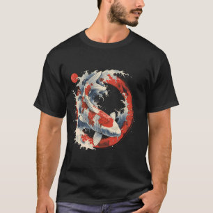 Koi Fish Japanese Koi Carp Fish Nishikigoi Fish Oc T-Shirt
