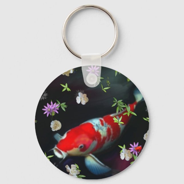 Koi Fish Key Ring (Front)