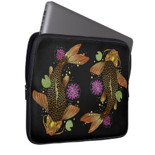 Koi Fish Laptop Sleeve