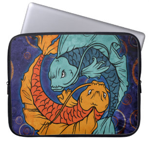Koi Fish Laptop Sleeve