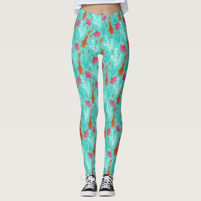 Koi fish Leggings (Front)