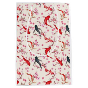 Koi Fish Medium Gift Bag