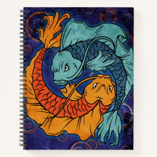 Koi Fish Notebook