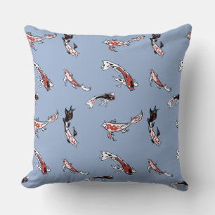 koi fish pillow