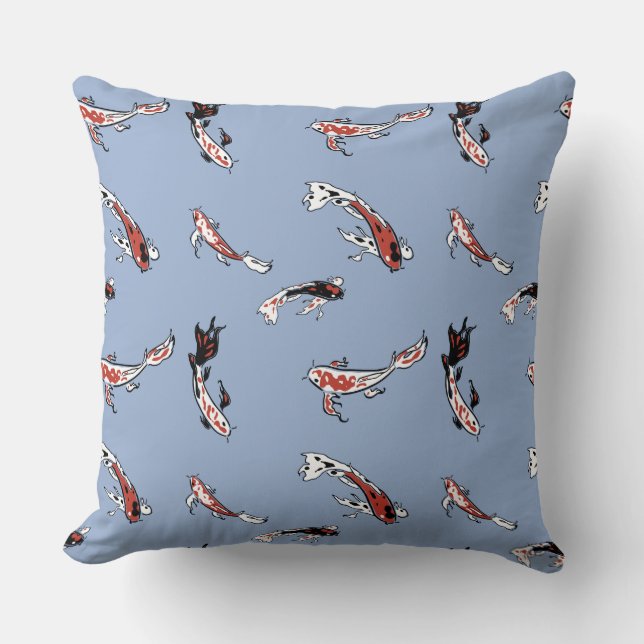 koi fish pillow (Front)