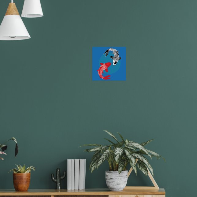 Koi Fish Poster (Living Room 1)