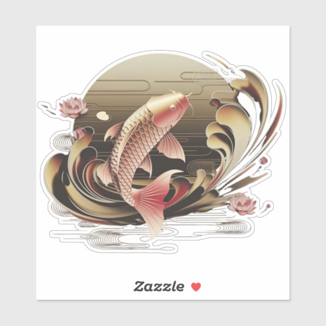 Koi Fish Retro Aesthetic  (Sheet)