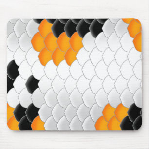 Koi Fish Scales Mouse Pad