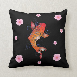 Koi Fish Sealife Cushion