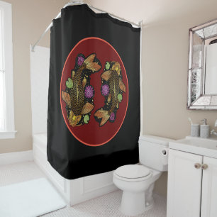 Koi Fish Shower Curtain