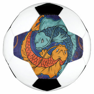 Koi Fish Soccer Ball
