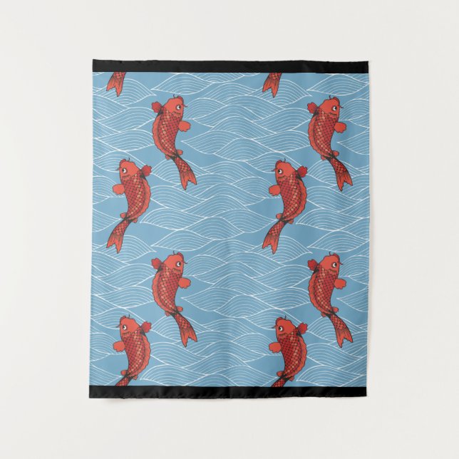 KOI FISH Tapestry (Front)