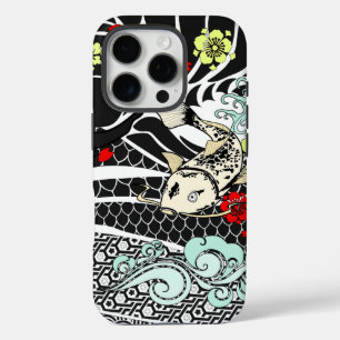 Koi Fish Tattoo iPhone 16 Pro Case