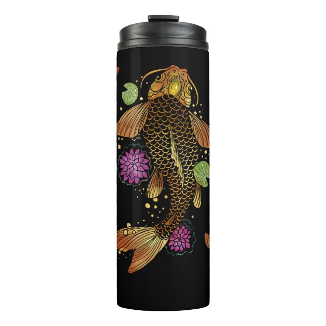 Koi Fish Thermal Tumbler (Front)