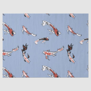 koi fish tissue paper