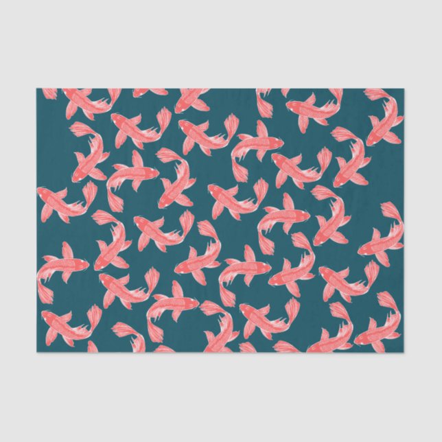 Koi Fish Tissue Paper (Front)