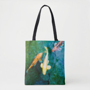 Koi Fish Tote Bag