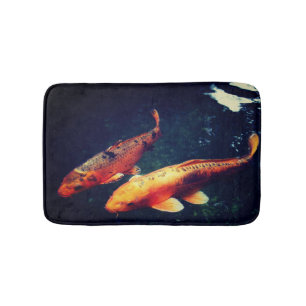 Koi Fish Underwater Bath Mat
