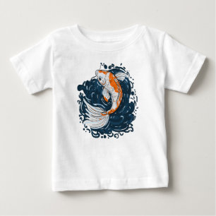 Koi Fish water bending master Baby T-Shirt