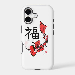 Koi Fish with Fortune Character Iphone 5/5s case