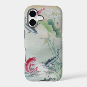 Koi Fish with Lotus