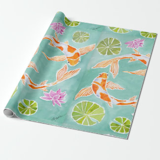 Koi Fish Wrapping Paper