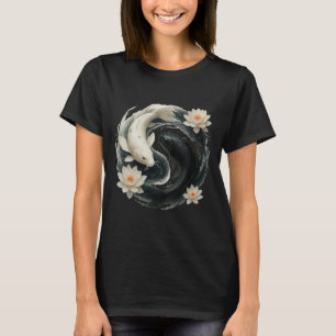 Koi Fish Ying Yang T-Shirt