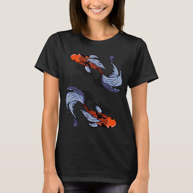 Koi Fishes T-Shirt (Front)