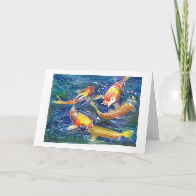 Koi friends card (Front)