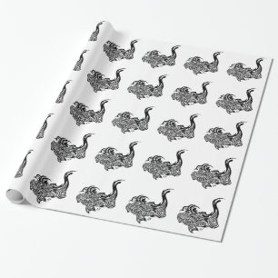 Koi Glossy Wrapping Paper