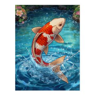 KOI GRAPHIC DESIGN POSTER