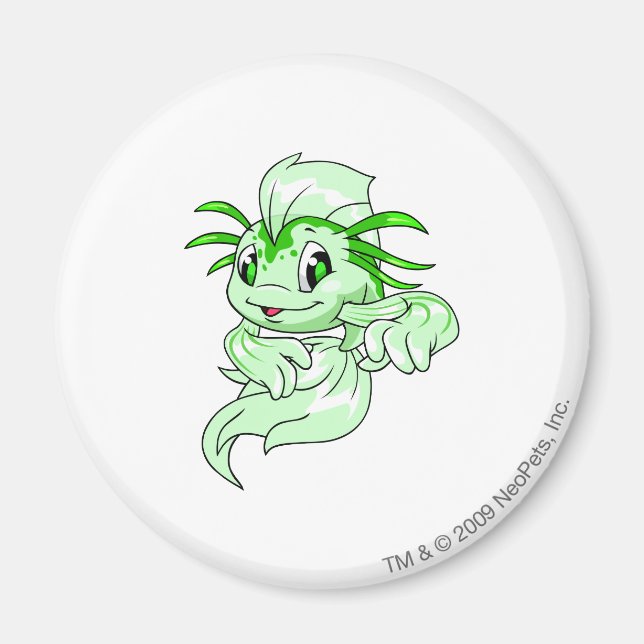 Koi Green Magnet (Front)