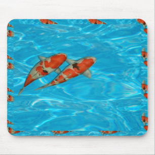 Koi Karpfen Mouse Pad