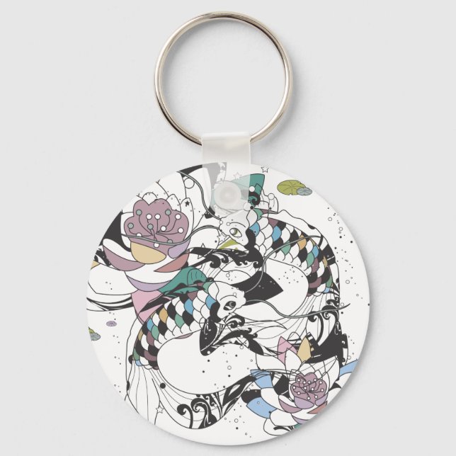 Koi Key Ring (Front)
