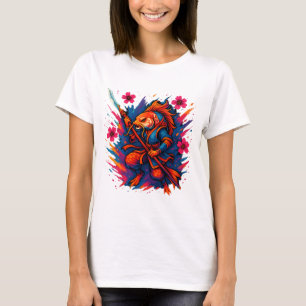Koi Kriegerin T-Shirt