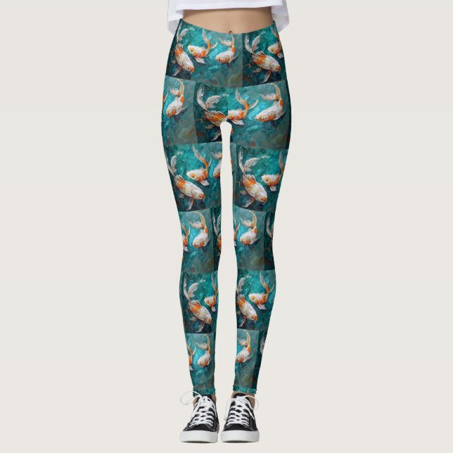 Koi Leggings (Front)