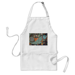 Koi Mosaic Standard Apron