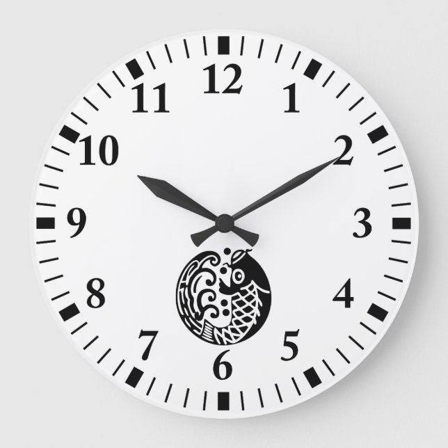 Koi ni Nami Large Clock (Front)