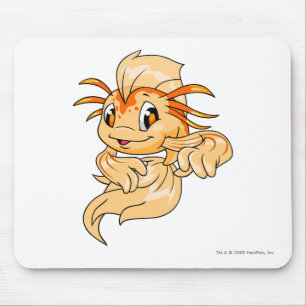 Koi Orange Mouse Pad