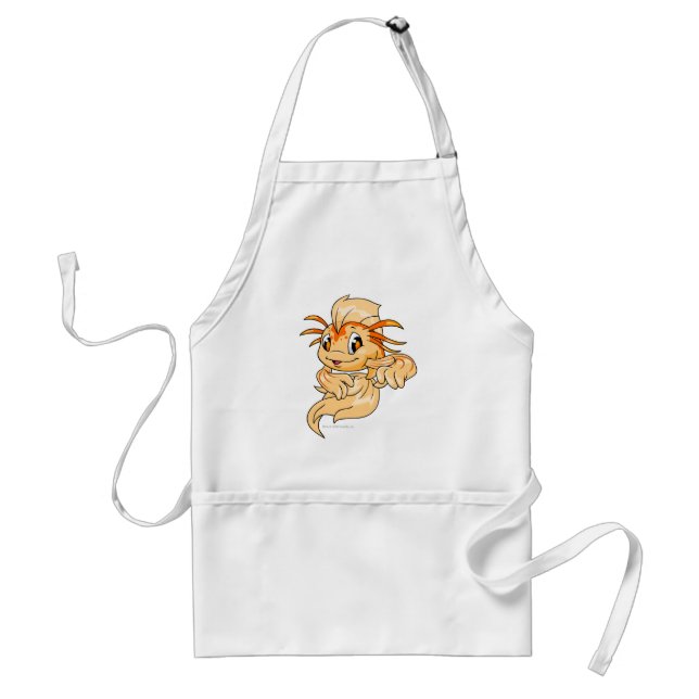 Koi Orange Standard Apron (Front)