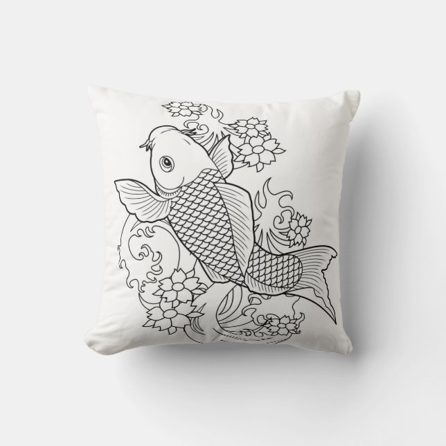 Koi Pillow (Front)