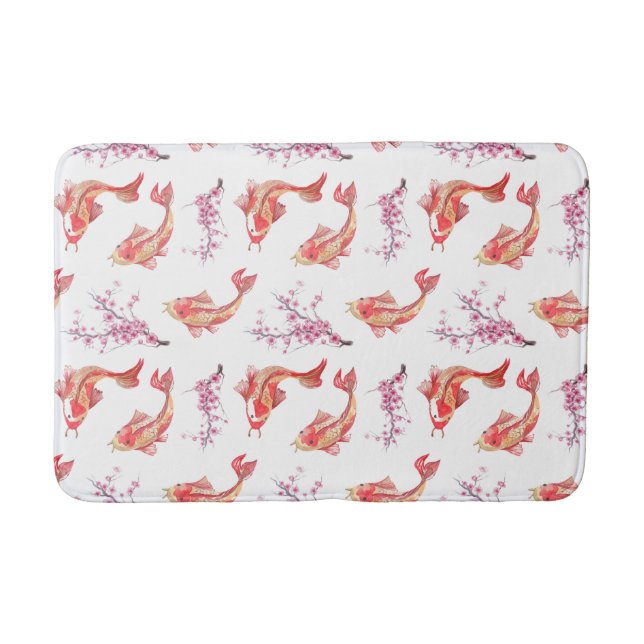 Koi Pond Bath Mat (Front)