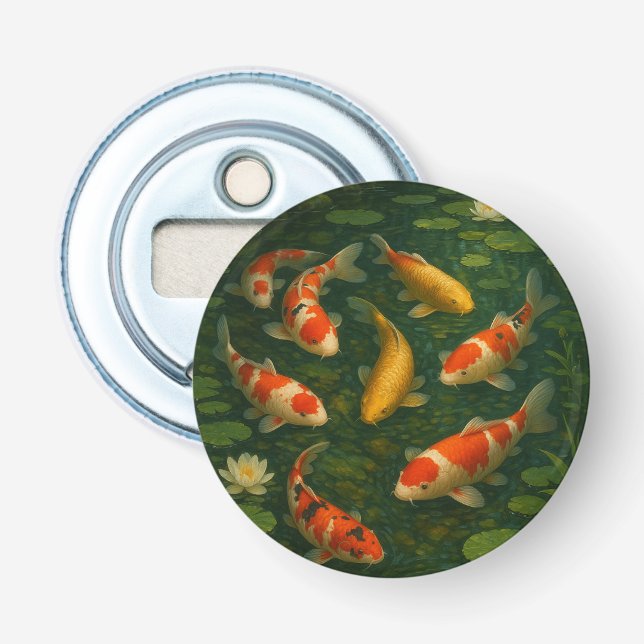 Koi Pond Bottle Opener (Front)