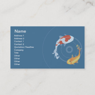 Koi Pond - Business Business Card