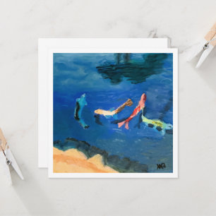 Koi Pond Card