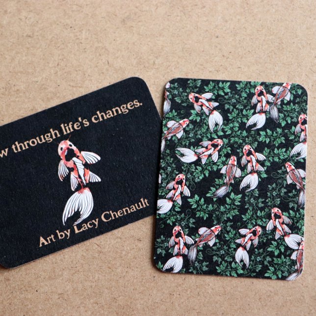 Koi Pond Fish Artwork                              Card (Creator Uploaded)